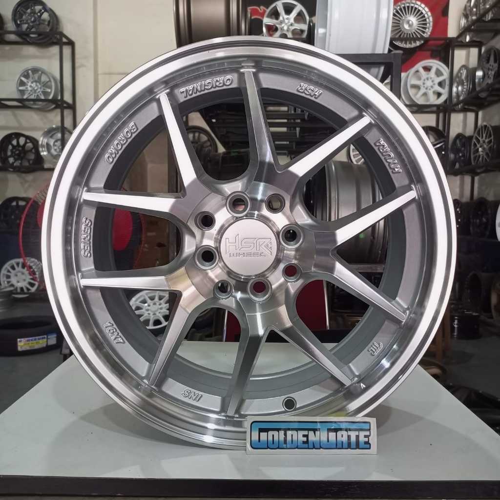 VELG HSR Ring 15 HSR HYURA BOROKO R15 UNTUK BRIO, AVANZA, IGNIS, YARIS