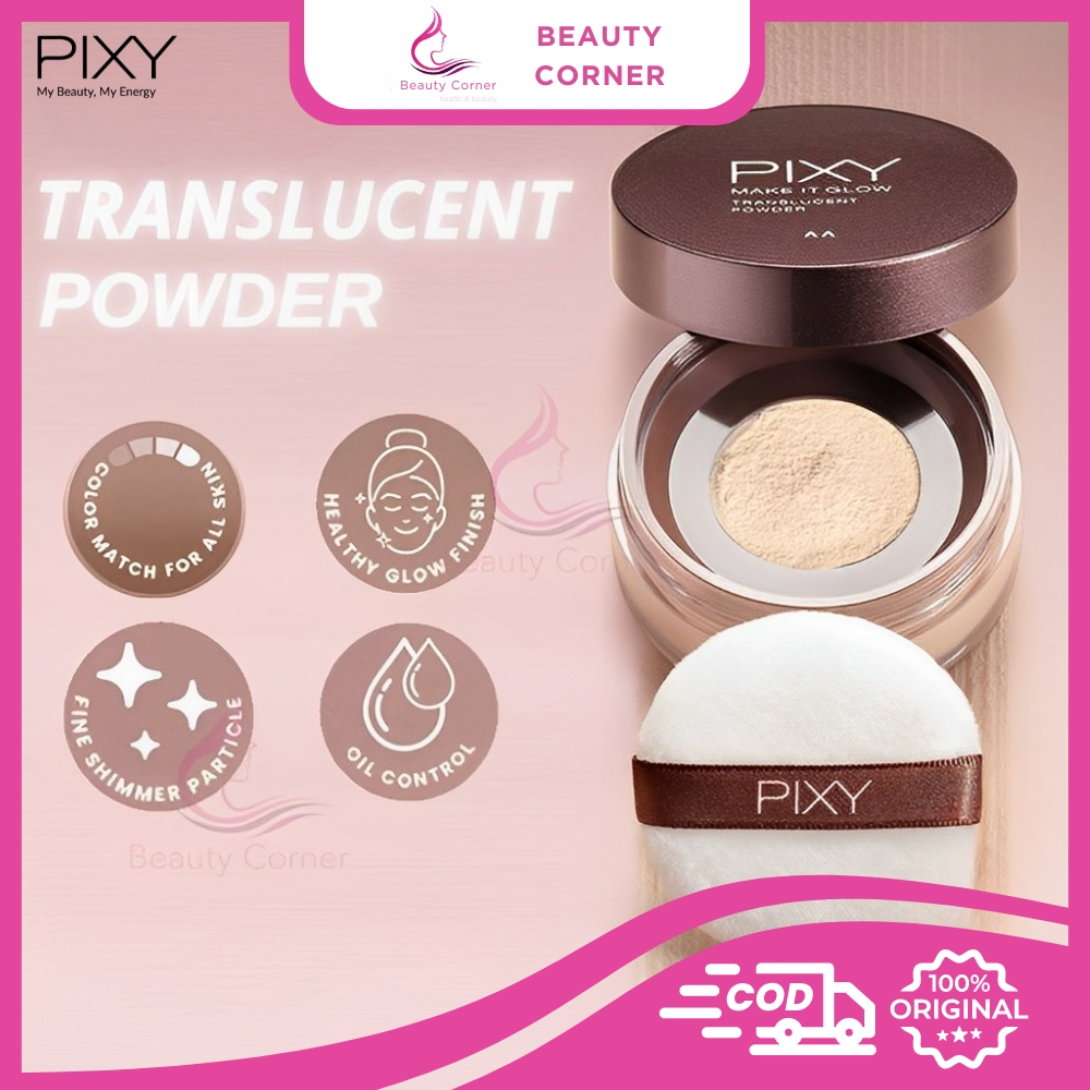 Pixy Make It Glow Translucent Powder - Bedak Tabur