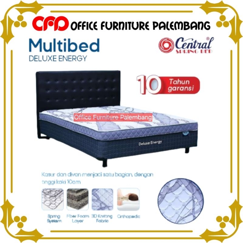 springbed central MULTIBED DELUXE ENERGY matras kasur spring bed original