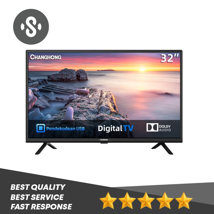 LED TV CHANGHONG 32" INCH L-32G5W L32G5W DIGITAL TV