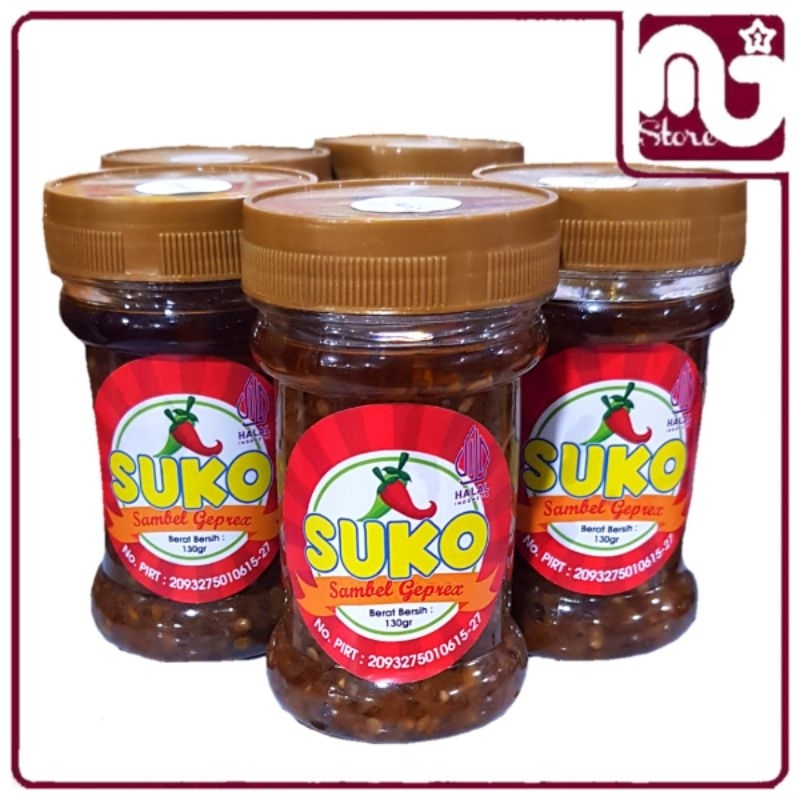 

SAMBAL SUKO GEPREK 130gr