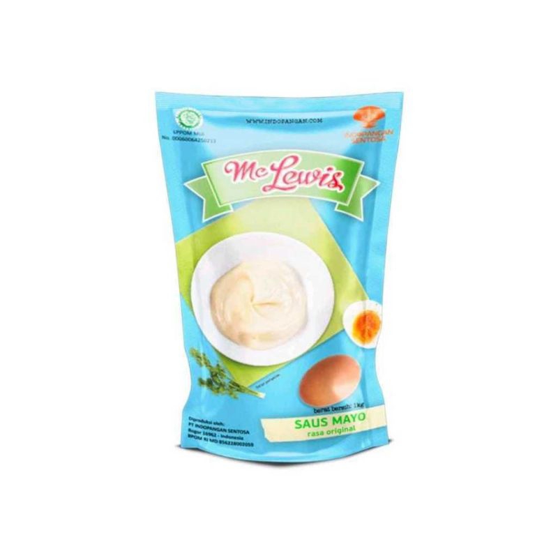 

TERMURAH!!! MC LEWIS MAYONES ORIGINAL - 1KG