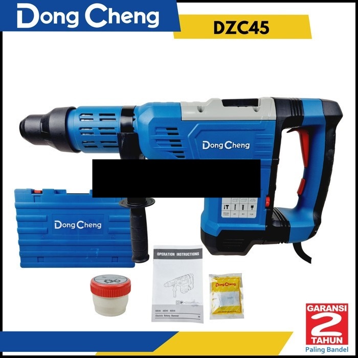 Rotary Hammer 45mm Mesin Bor Beton DZC 45 DONGCHENG