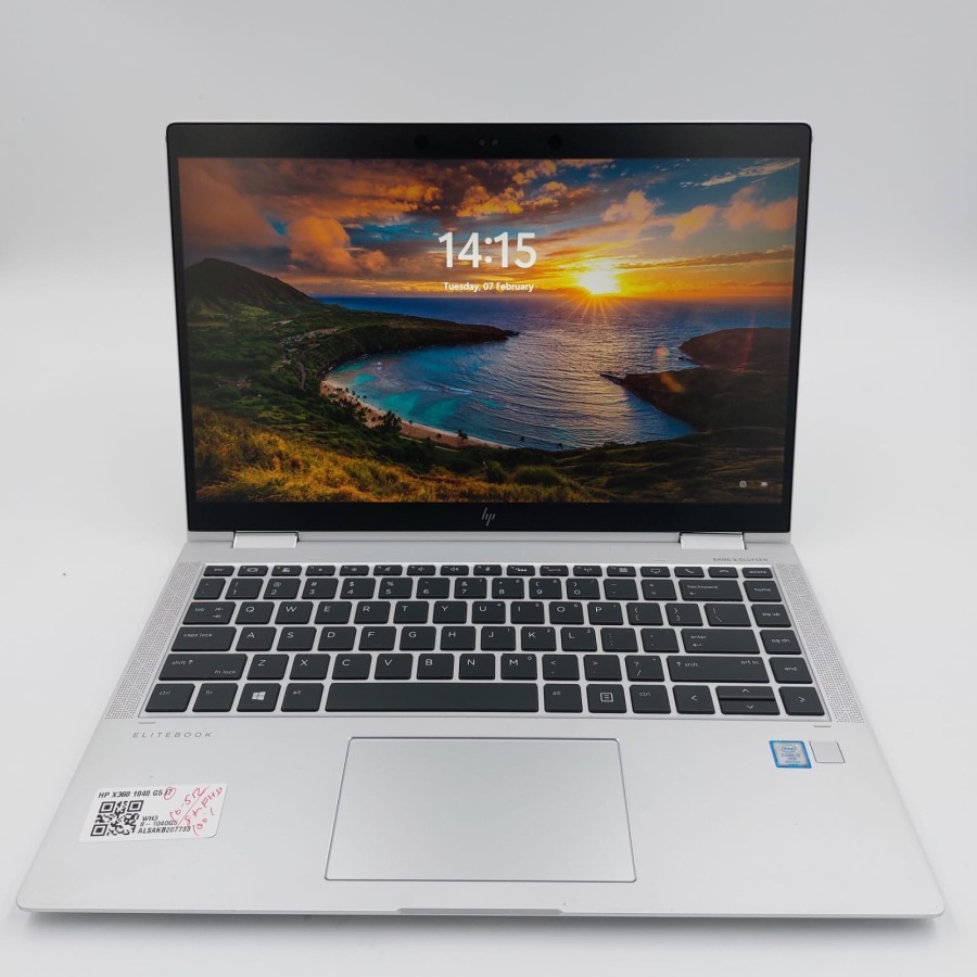 Laptop Hp Elitebook X360 1040 G5 Core i7 8650U 16 GB SSD 256 GB | BEKAS / SECOND