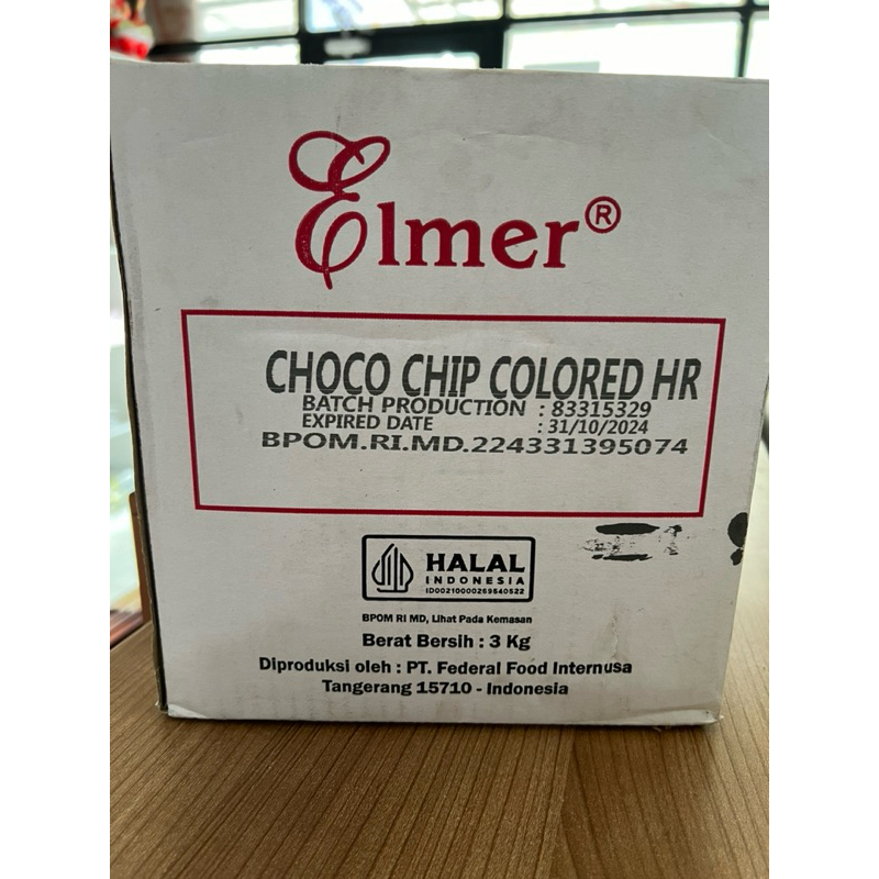 

ELMER CHOCOCHIP COLORED HR 3kg