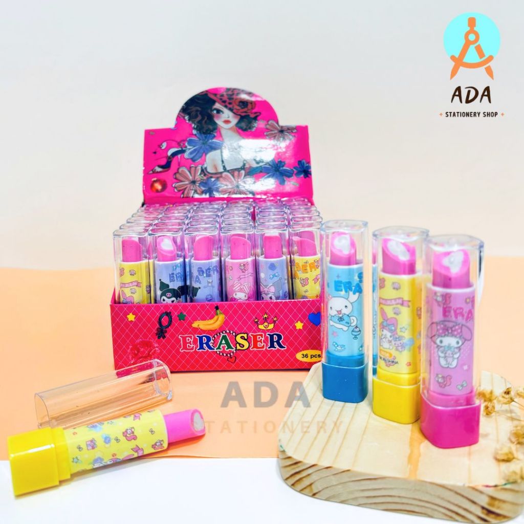 

penghapus lipstick sanrio 003/ penghapus lucu/unik