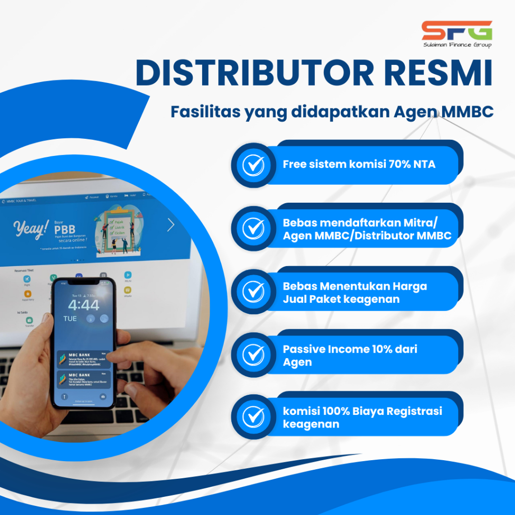 Distributor Resmi Sulaiman Finance Group Supported by MMBC