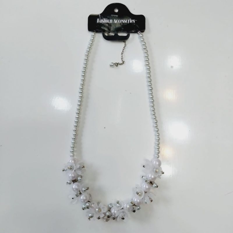 Kalung Hijab | Aksesoris Kalung | Kalung Mutiara Kristal