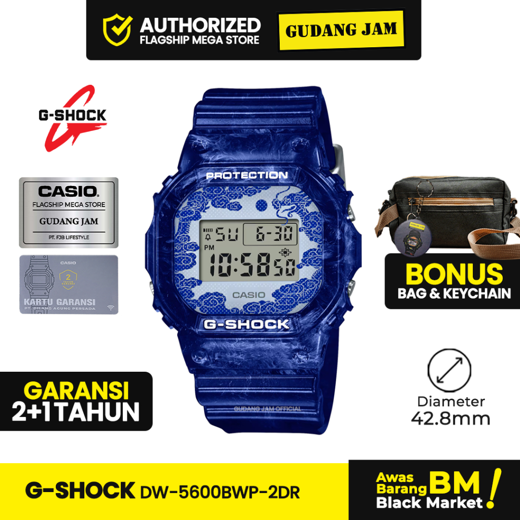 Jam Tangan G-Shock DW-5600BWP-2DR DW-5600BWP DW-5600 DW5600BWP DW 5600BWP