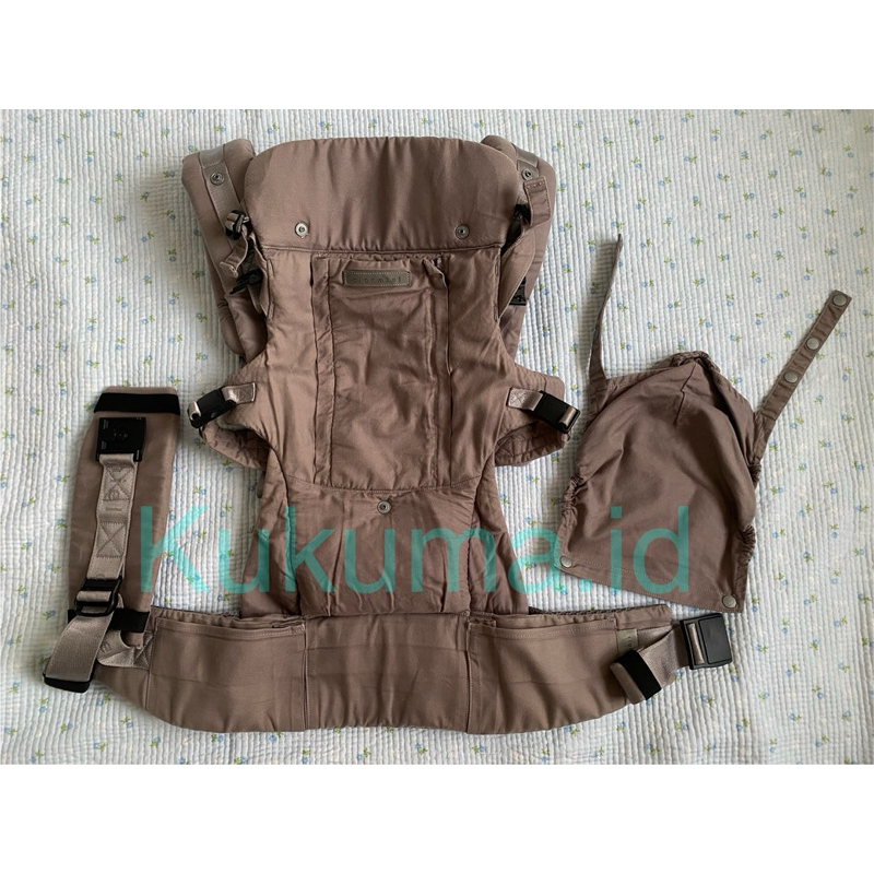 Gendongan Clarmiel Cotton Grey Stone