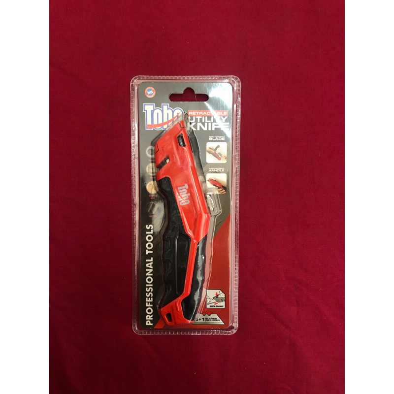 

RETRACTABLE UTILITY KNIFE CUTTER TOHO / PISAU CUTTER