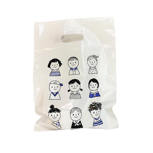 

Paper Bag Putih Orang Jumbo Kantong Plastik Gift Bag Sovenir Lucu Tas Kado Hadiah