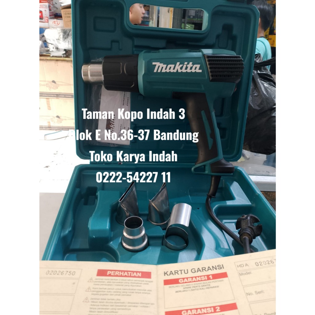Mesin Pemanas Heatgun Digital HG 6530VK MAKITA HG 6530 VK Hot Gun Makita