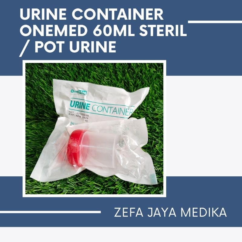 URINE CONTAINER ONEMED 60ML STERIL / POT URINE STERIL