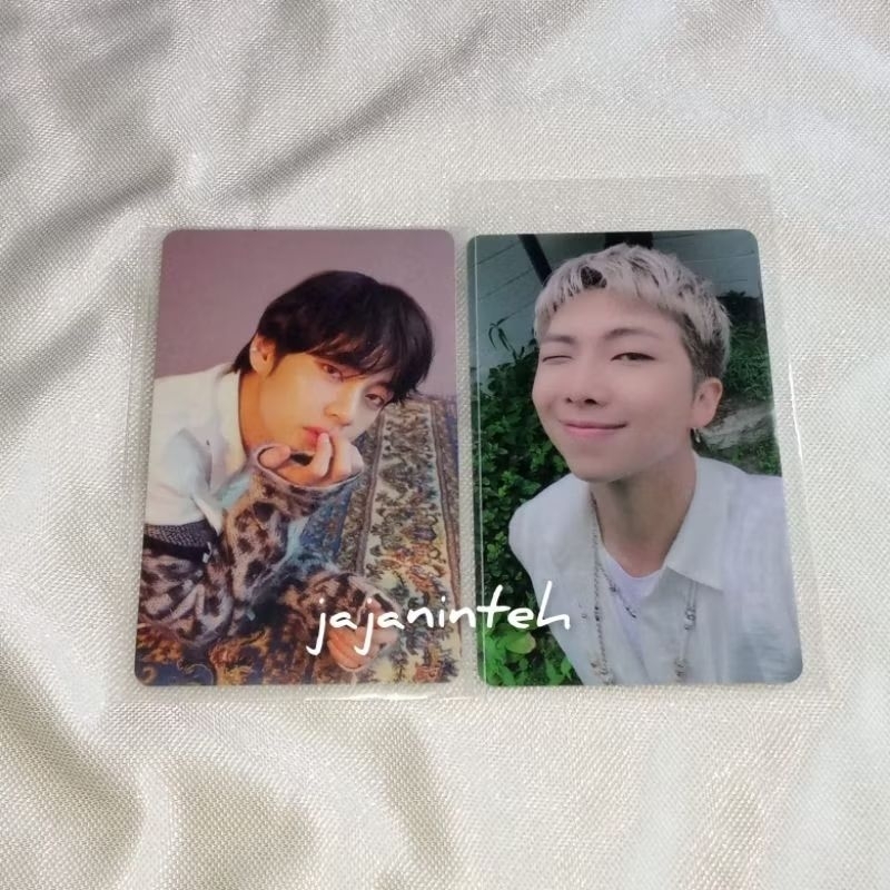BTS OFFICIAL PHOTOCARD TEAR O TAEHYUNG LD PTD NAMJOON PHOTOCARD