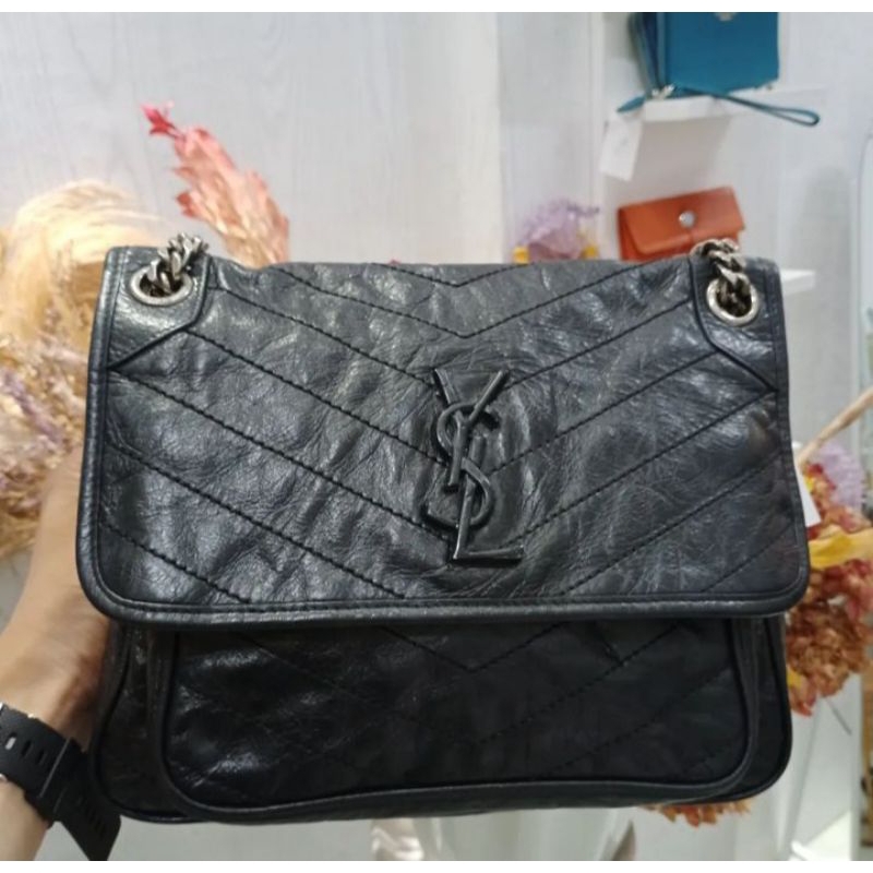 Tas Ysl Niki hitam