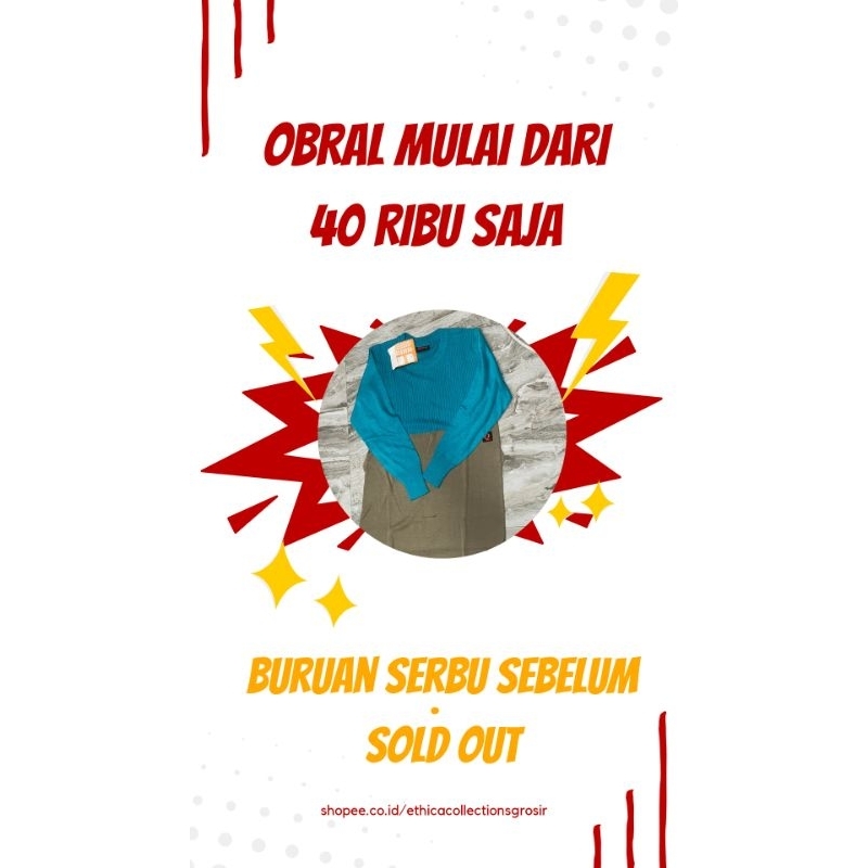 Obral cuci gudang-gamis kaos-celana-baju anak-atasan wanita-kemeja pria