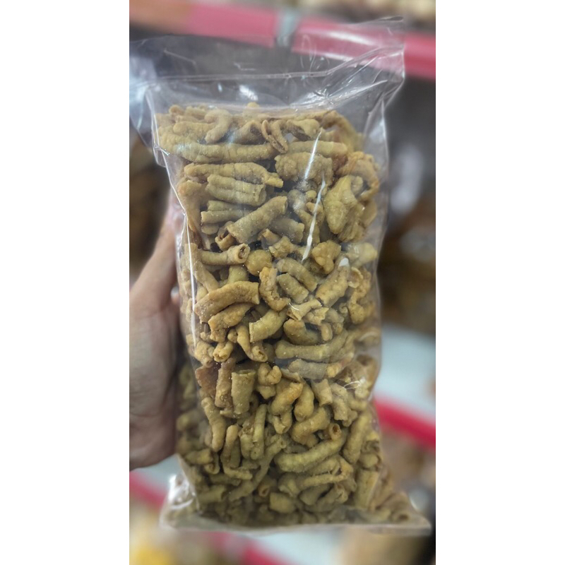 

(500GRAM) KERIPIK USUS SNACK NYOMMY