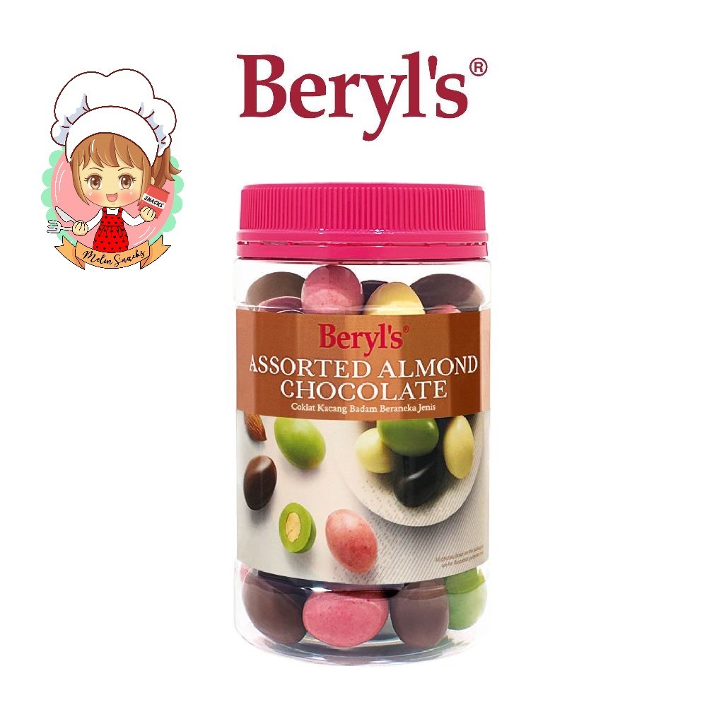 

Beryl's Assorted Almond Chocolate coklat campur (370g)