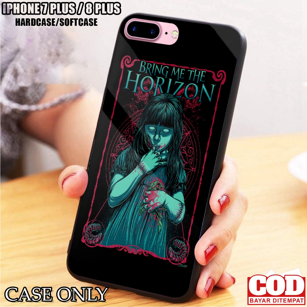 Case IPHONE 7 PLUS / IPHONE 8 PLUS - Casing IPHONE 7 PLUS / IPHONE 8 PLUS [ BAND ] Silikon - Kesing 