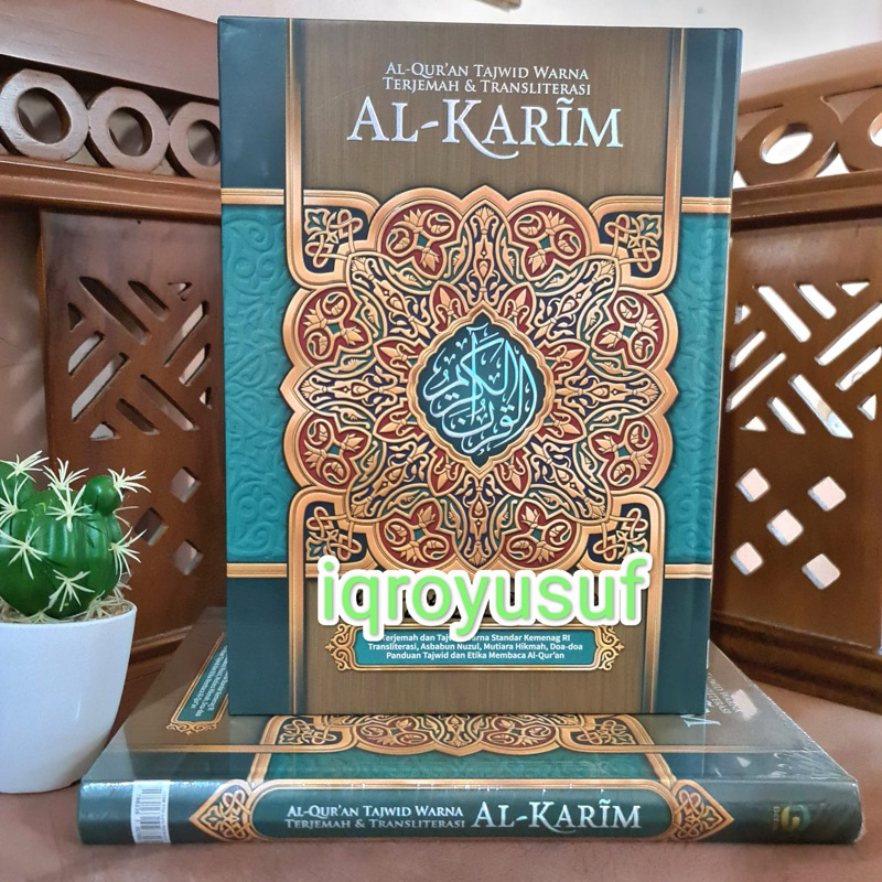 Alquran alkarim tajwid latin ukuran A4,besar alquran terjemah