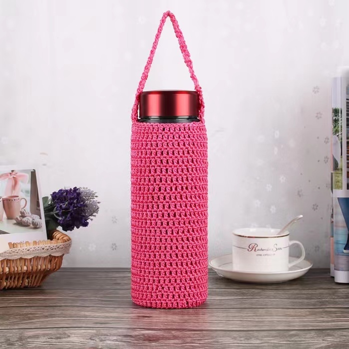 Bb&B-BT0315 Sarung Botol Minum Rajut 500ml Tas Sarung botol minum / Tas Botol Minum lucu / Tas Termo