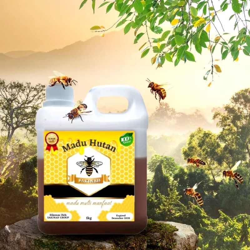 

Makhesa - Madu Hutan alam alami 1 kg sakinah