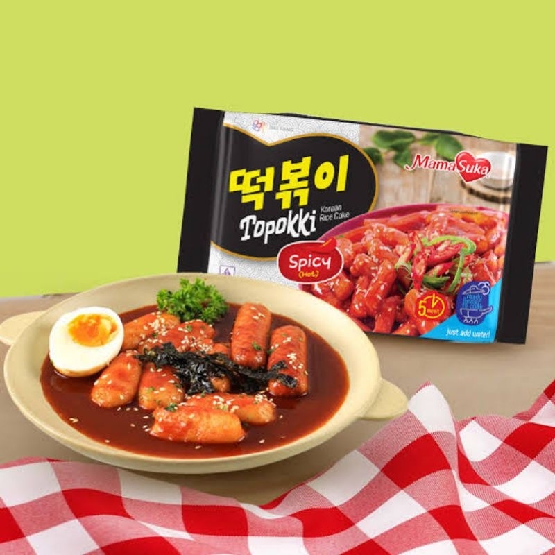 

MamaSuka Topokki Instan Hot & Spicy 134gr