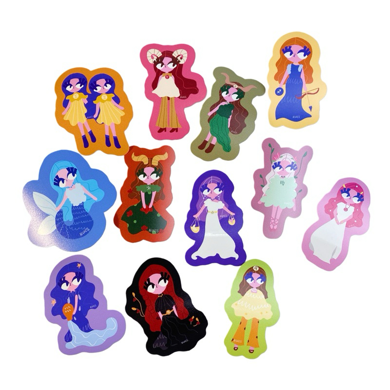

Zodiac Diecut Sticker by Alixos (Bigger size)