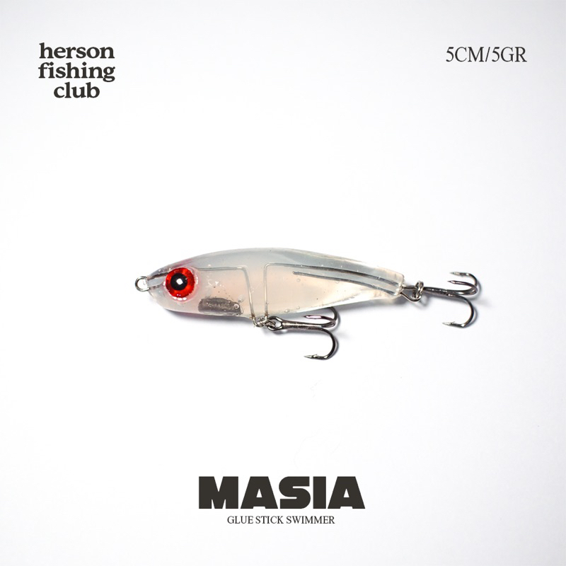 Lure Swimmer Glue “MASIA” Lure Casting (Hampala, Gabus, Baby GT)