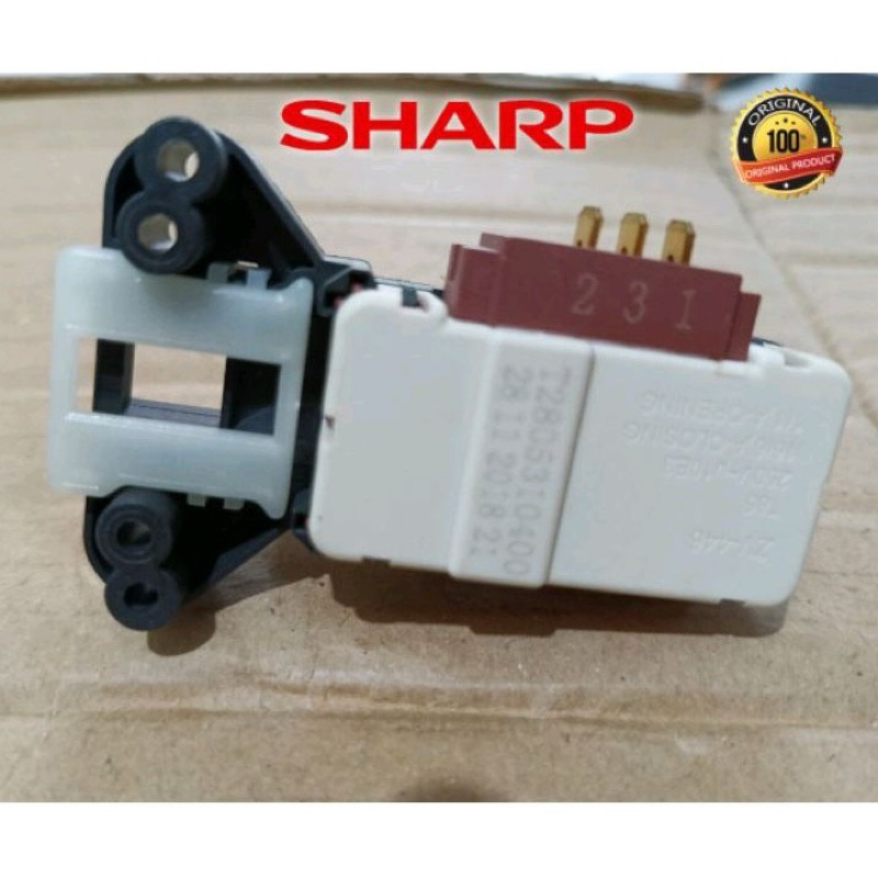 Doorlock Otomatis Pintu Mesin Cuci Sharp ESFL1070 ES-FL1082 ESFL862 ESFL860 ESFL872 ES-FL1070S