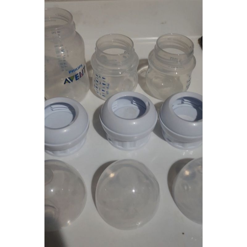 RING / TUTUP / BOTOL SUSU AVENT NATURAL ORIGINAL PRELOVED / CONNECTOR STORAGE CUP ASI MPASI / KONEKT