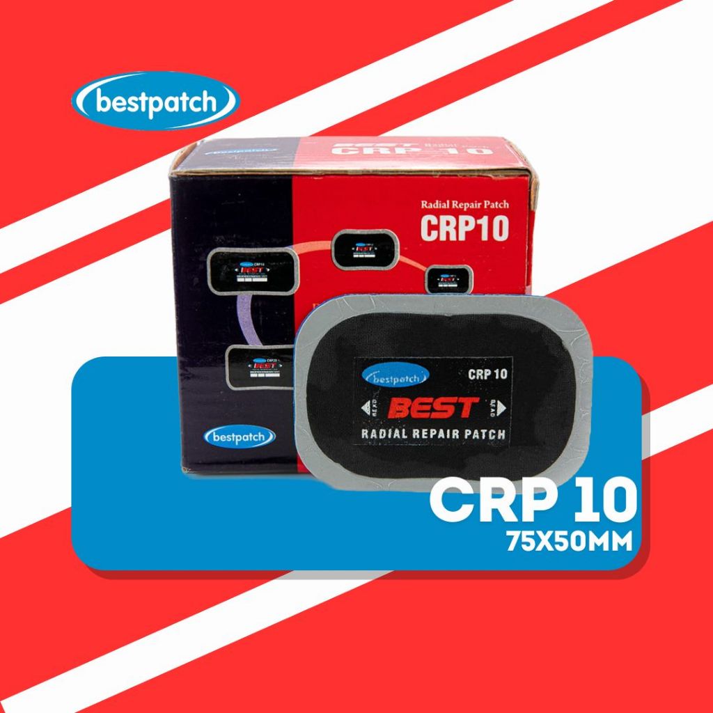 CRP 10 Bestpatch | Karet Tambal ban sistem dingin tiptop | Perbox