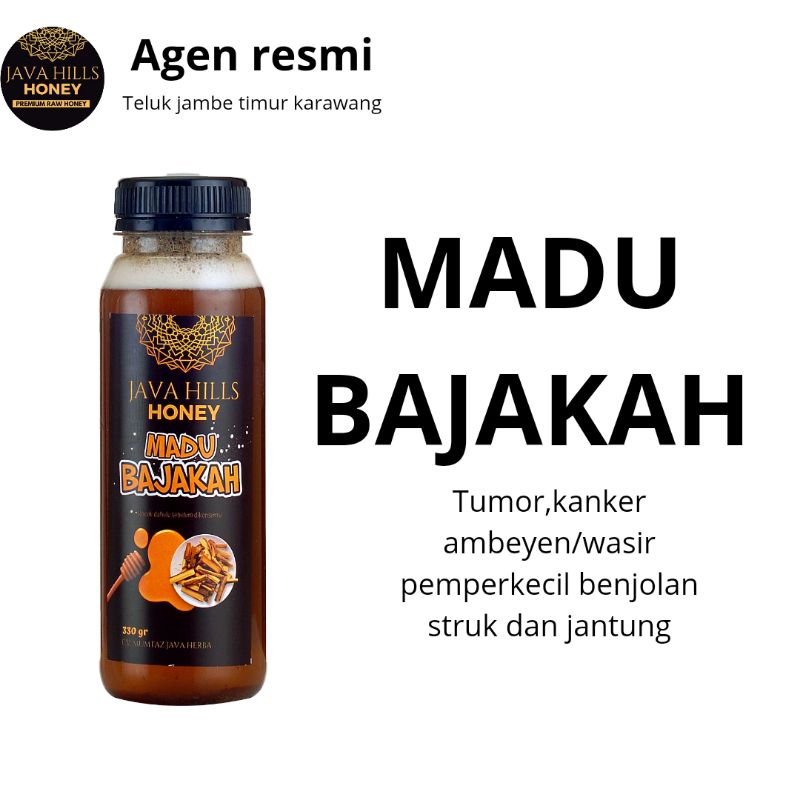 

MADU JAVA HILLS HONEY HERBAL AKAR BAJAKAH KALIMANTAN | MADU ASLI MURNI PURE RAW HONEY BENJOLAN MIOM KANKER 320gr BENJOLAN TUMOR 100% HALAL