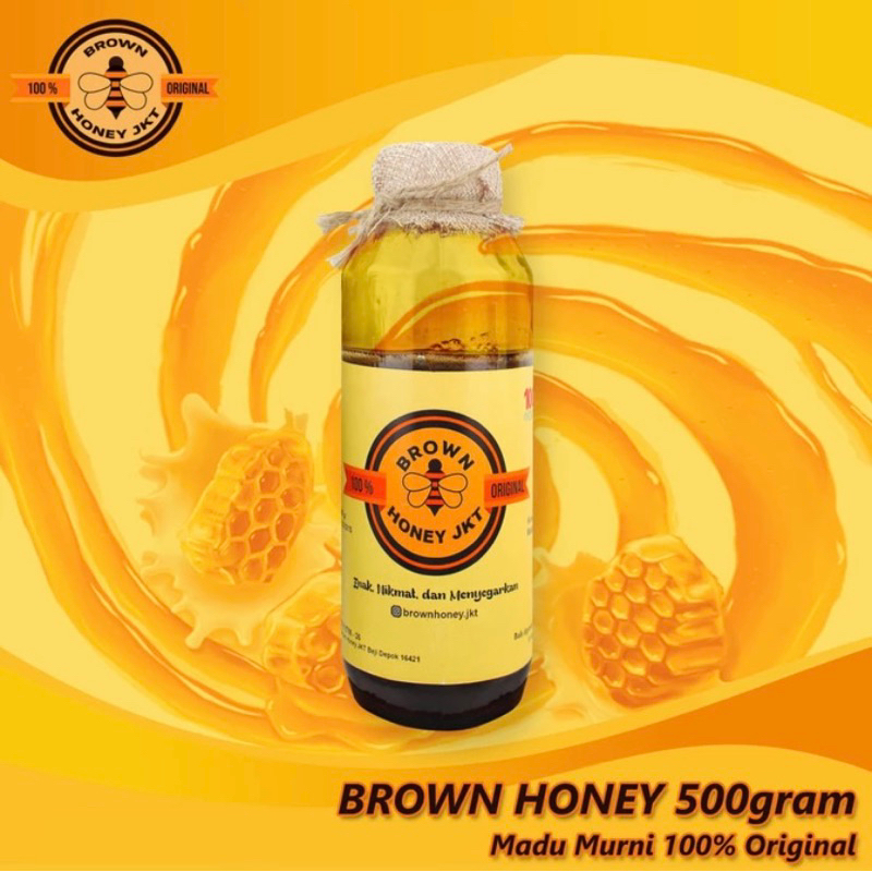 

Brownhoney 500gram