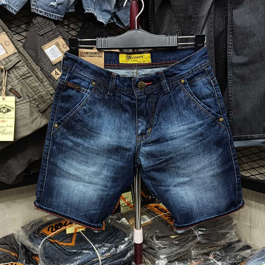 celana pendek pria jeans wiscer // celana pendek distro model terbaru // mc wiscer original