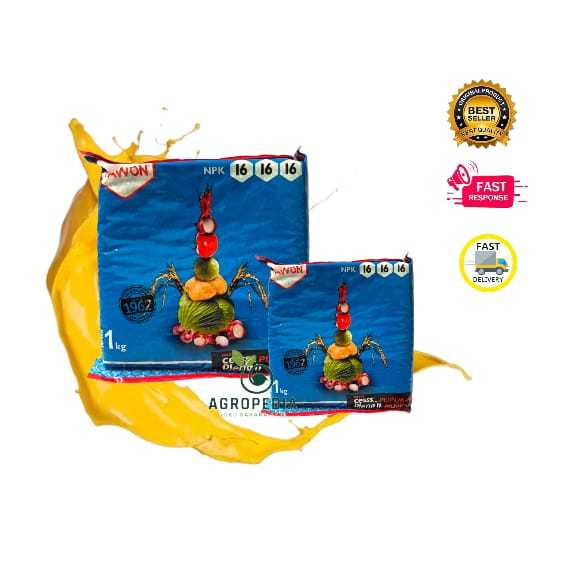 PUPUK NPK TAWON 16 16 16