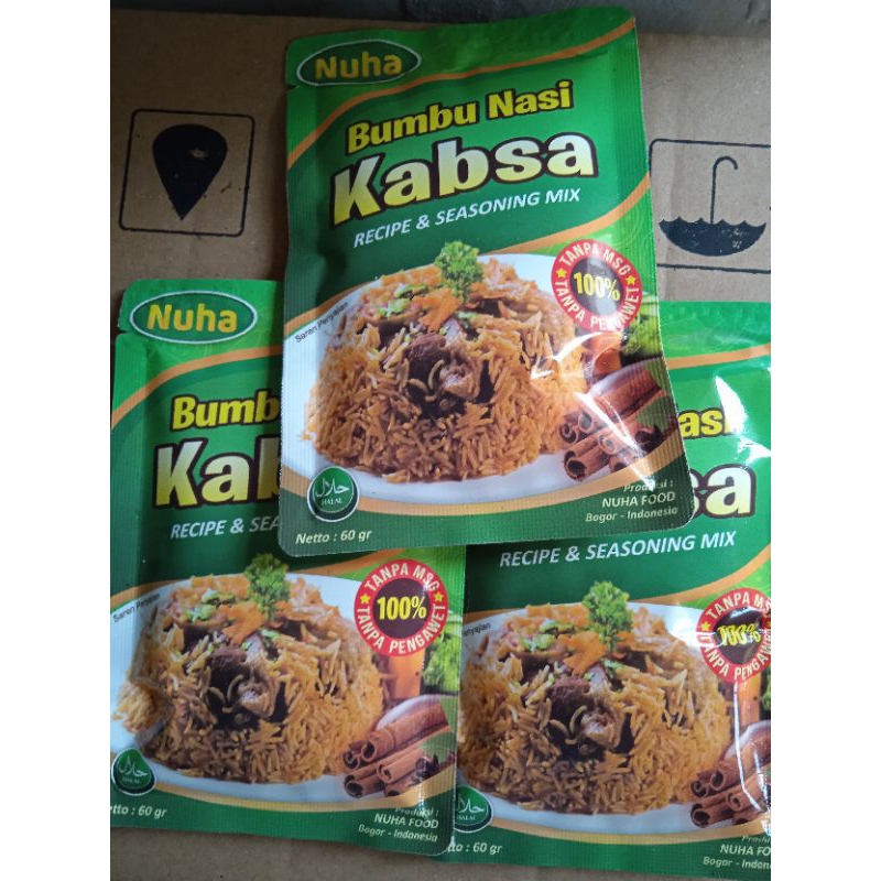 

BUMBU NASI KABSA 100℅HALAL