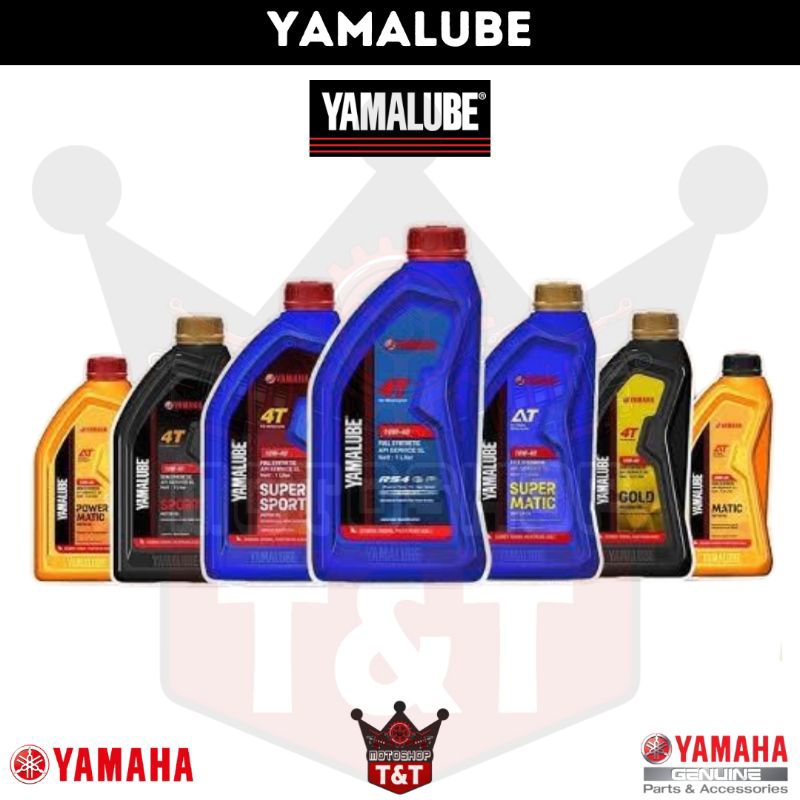 Oli Motor Matic Metik | Bebek | Racing YAMAHA YAMALUBE Matic | Sport | Gold | Power | Silver