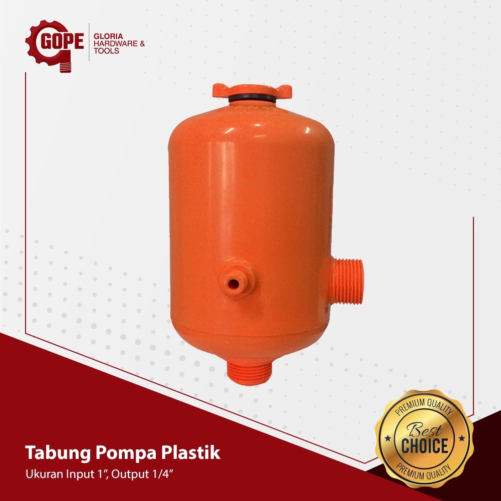 Tabung Pompa Air Plastik Otomatis