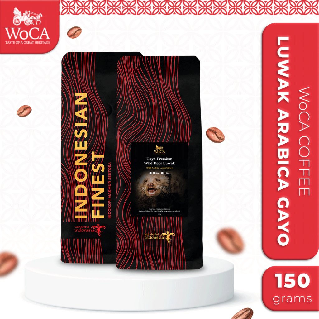 

WoCA Kopi Luwak Gayo 150 gram