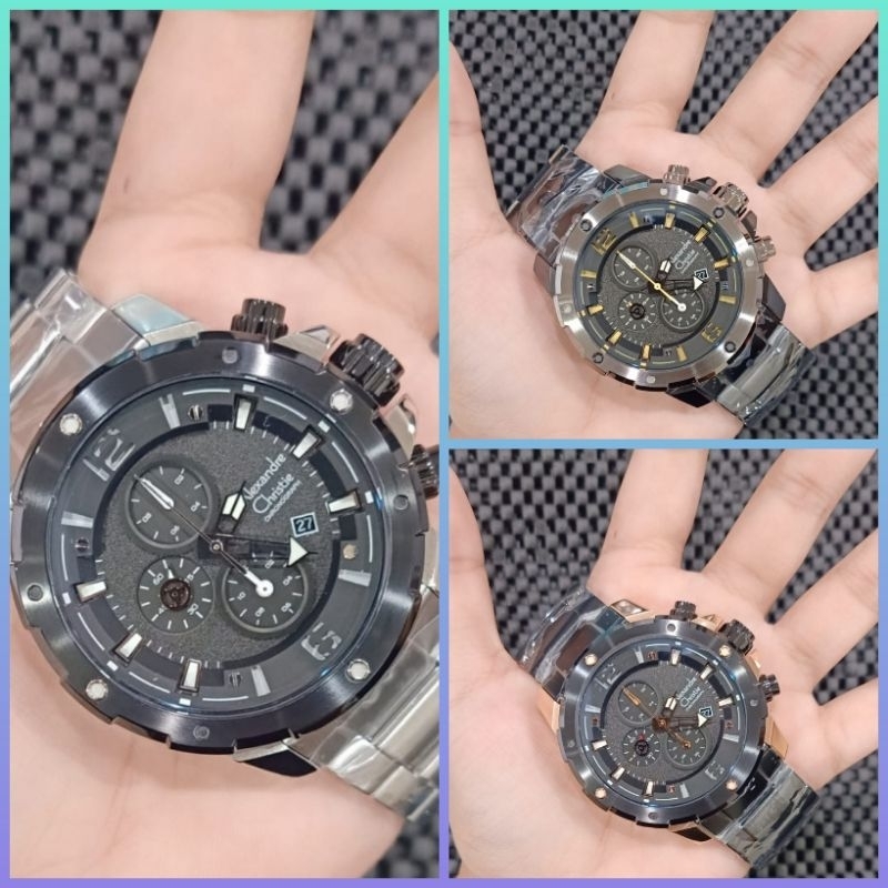 Jam Tangan Pria Alexandre Christie  Ac 6410 / Ac6410 Original Free Box