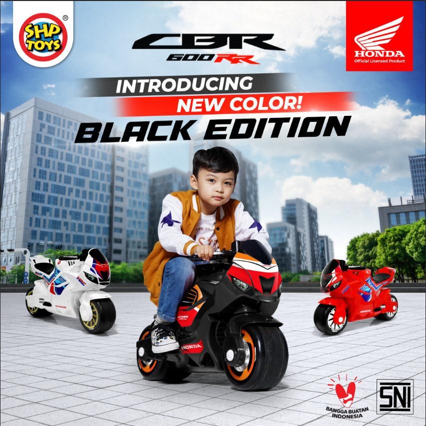 MAINAN ANAK MOTOR BALAP ORIGINAL OFFICIAL HONDA CBR ANAK SHP TOYS CBR 557