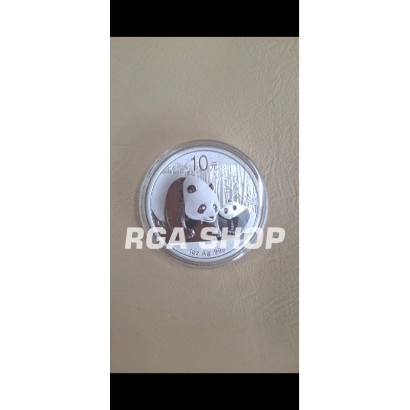 koin perak asli panda china 2011