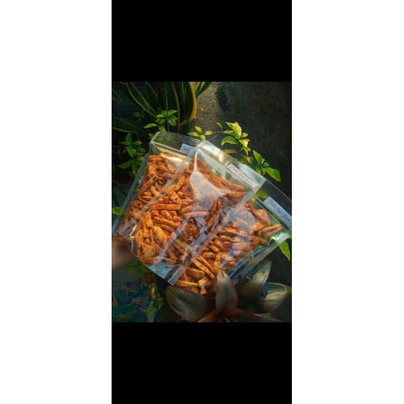 

Basreng Pedas daun jeruk