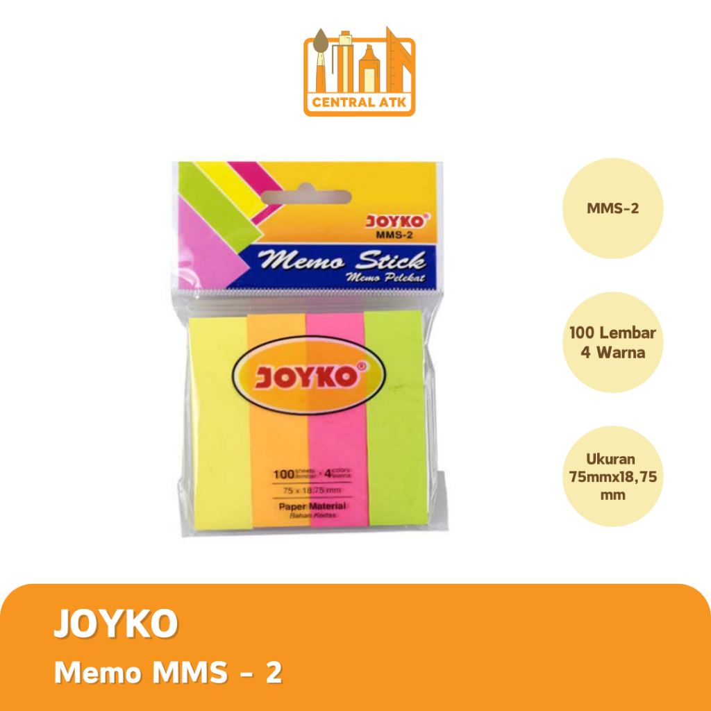 

MEMO STICK / STICKY NOTE JOYKO MMS-2 (1 PCS)