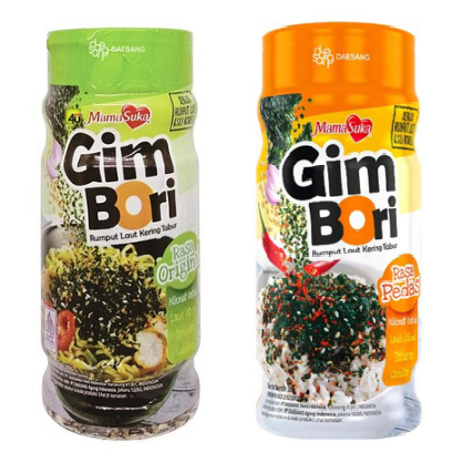 

Mamasuka Gim Bori Rumput Laut Kering Tabur 30gr | Rumput Laut Tabur Gim Bori