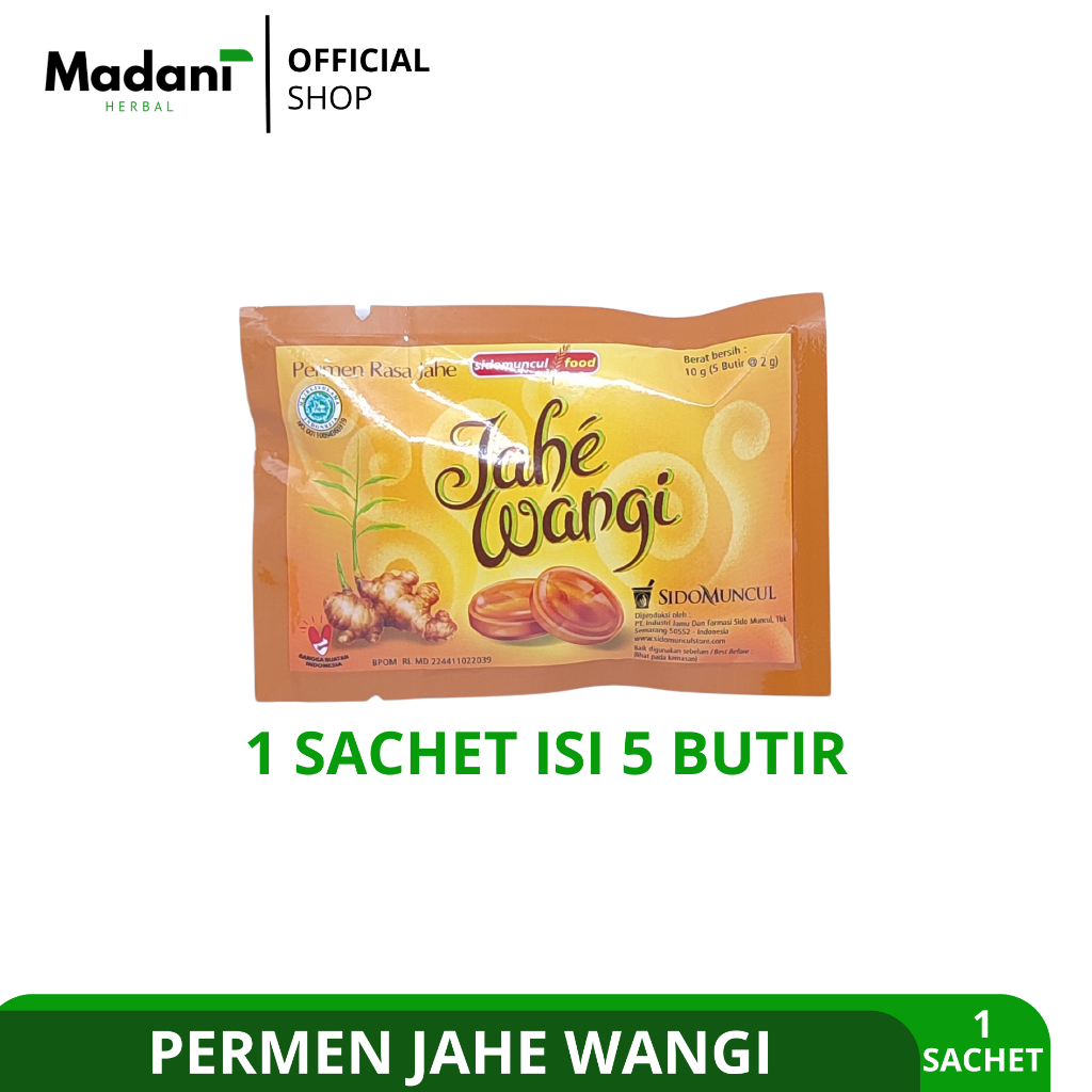 

Sido Muncul Permen Jahe Wangi - Manis Dan Hangat Harga Per Sachet