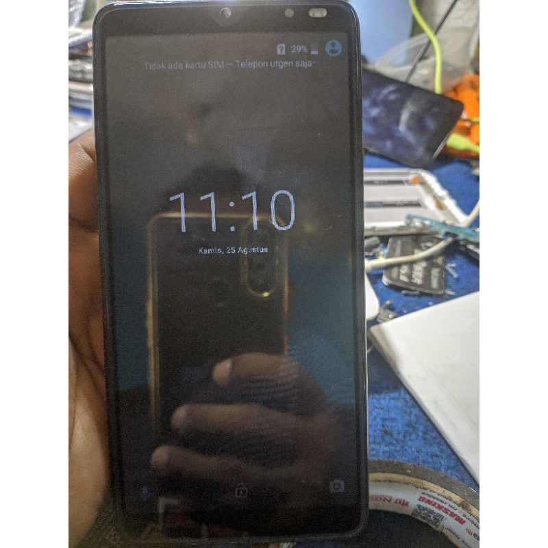 HP MAXTRON S8 MINUS SENTUH MACET