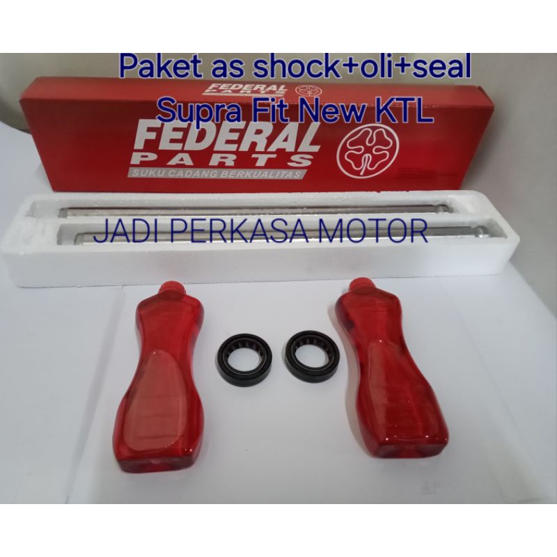 As Shock Breaker Depan FEDERAL KTM PAKET + SEAL + OLI  Supra Fit New, Supra x 125